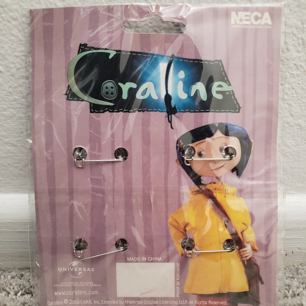 Coraline Pin Set - Picture 2 of 2
